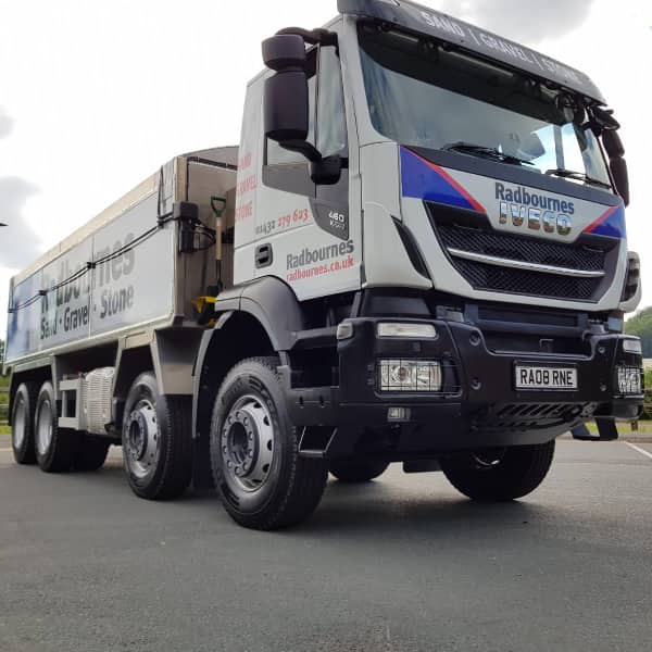 Radbournes Truck Delivering